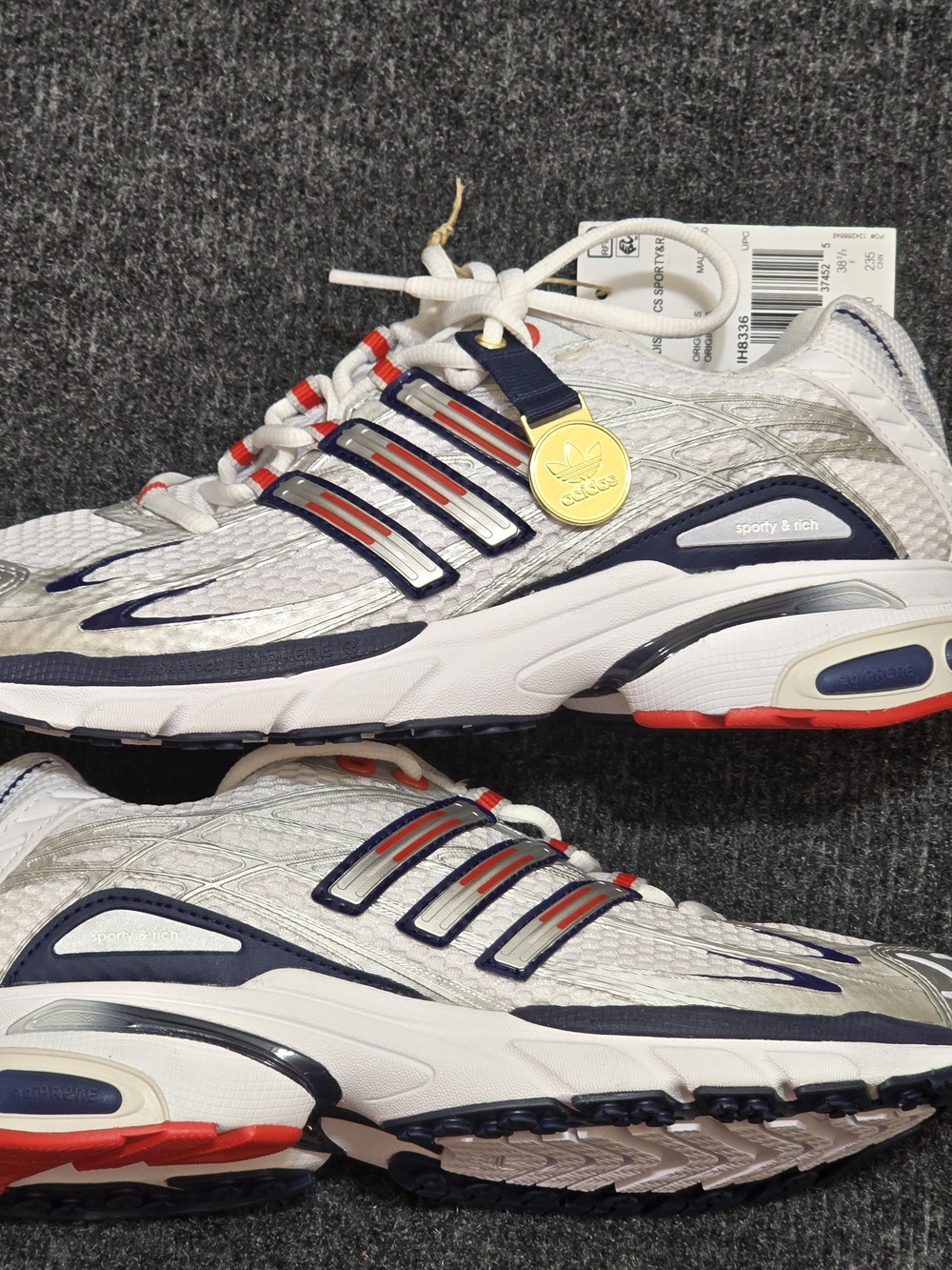 Size 6 - Sporty & Rich x adidas Adistar Cushion USA